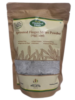 Sprouted Finger Millet (Ragi) Powder