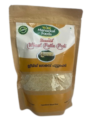 Steamed & Roasted Wheat Puttu Podi (Powder)